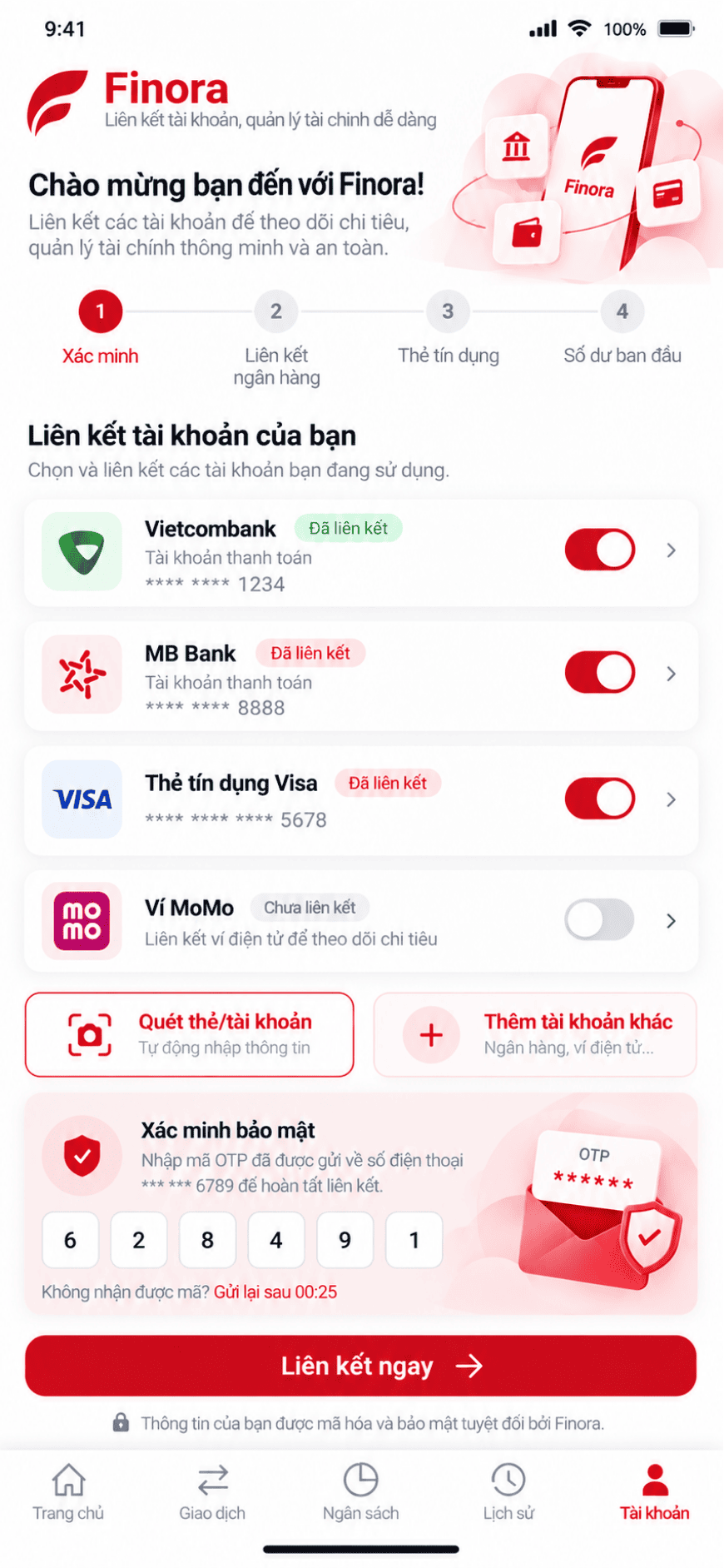 App tài chính
